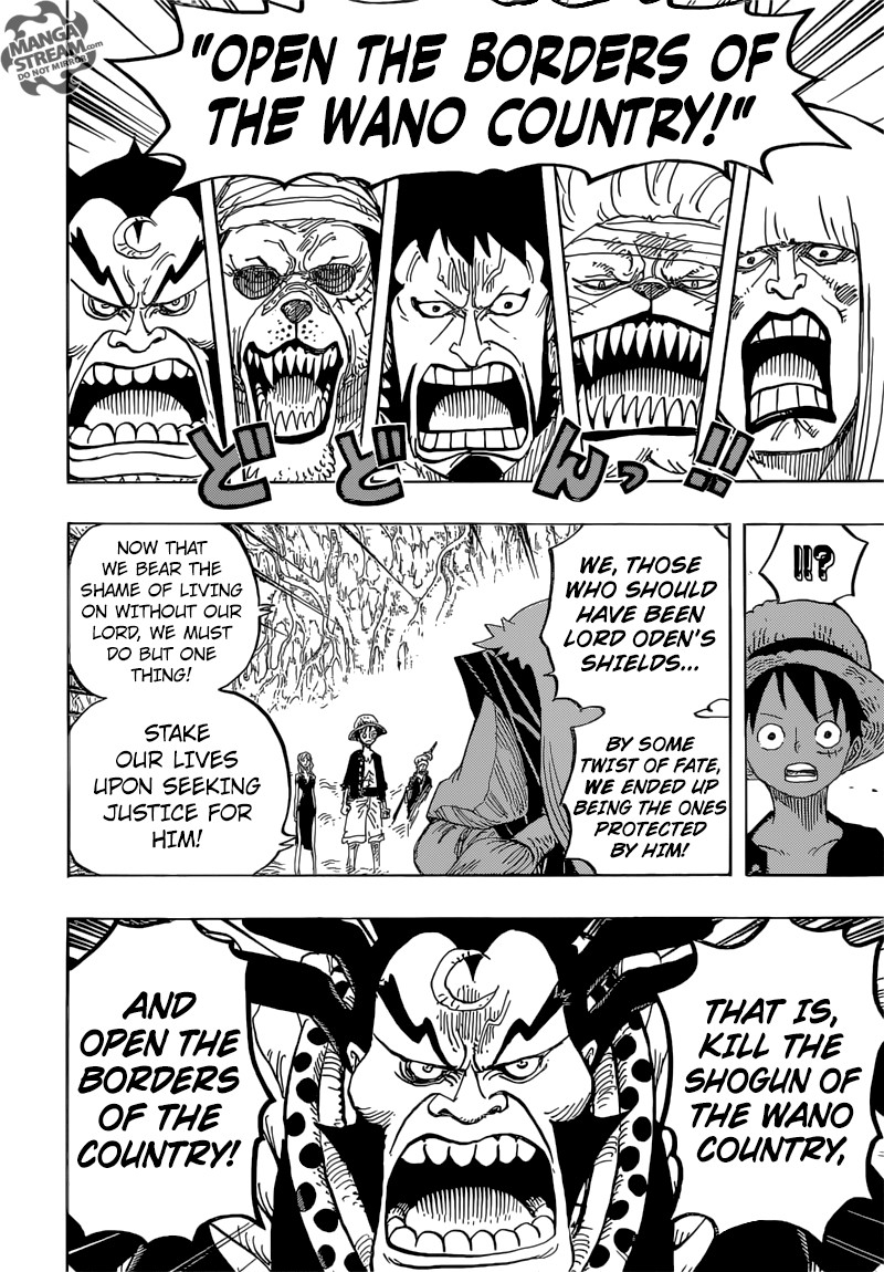 One Piece Chapter 819 7